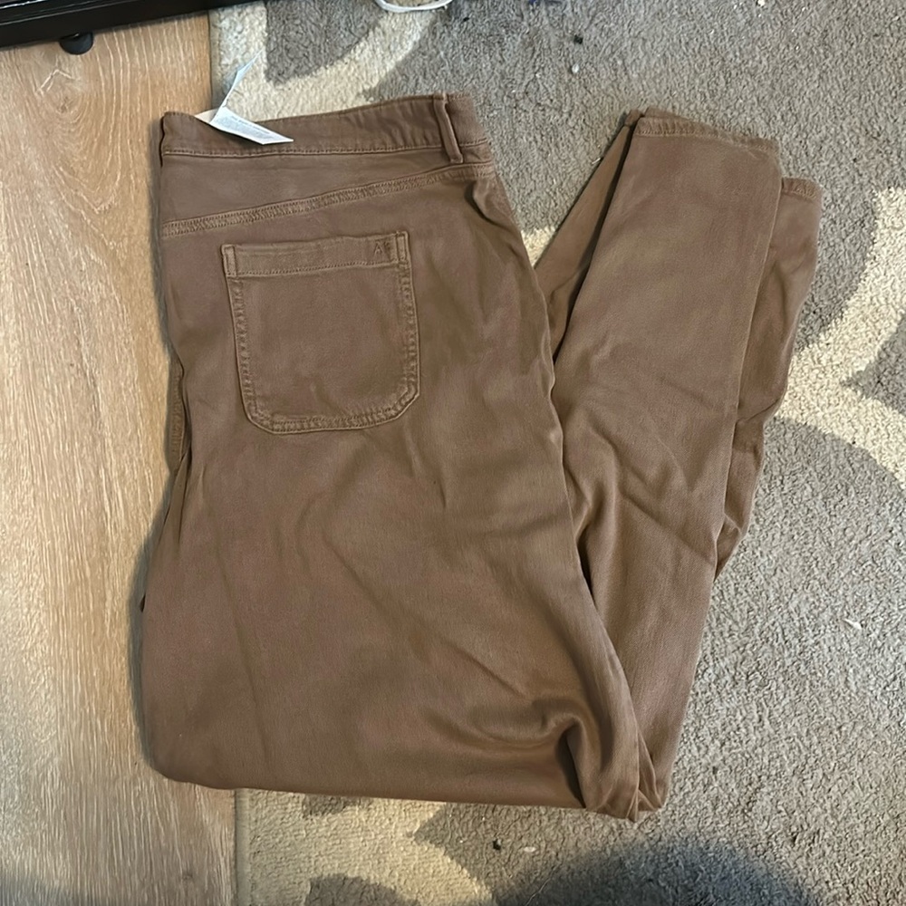 American Eagle Stretch Super High Rise Baggy Wide Leg Pants